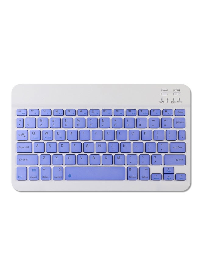 Wireless Bluetooth Keyboard Tablet PC Bluetooth Three-System Universal Learning Machine Classic Office Keyboard-Color:10 Inch Bluetooth Keyboard + Single-mode Bluetooth Mouse + Packing Box Color Message
