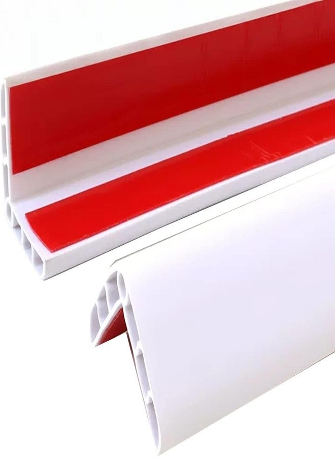 pepplo Bumper for Baby Safety, Wall Corner Protector, Rubber Self Adhesive Hollow Edge Strip, Anti-Collision Strip, Thickened and Widened Wall Stickers, Soft-Wrapped Corner Guards for Home (White, 1 Piece) - Image 4