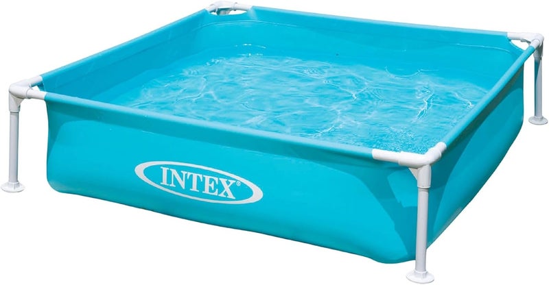 Intex Mini Frame Pool, Blue, 48 x 48 x 12 Inches 122x122x30cm - Image 1