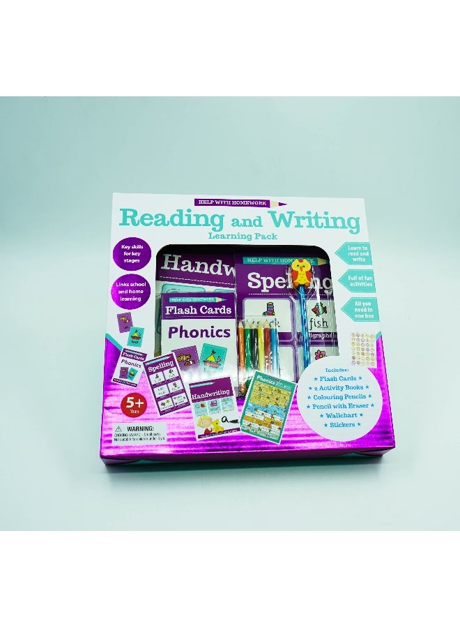 Back To School Boxset: Help With Homework: Reading And Writing Learning Pack (Uknp)  - Image 1