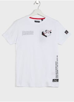 Boys Printed Short Sleeved T-Shirt