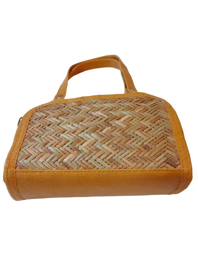 CLASSIQUE Shital Pati Hand Bag Bamboo Bag Eco-Friendly Specially for Ladies - Image 3