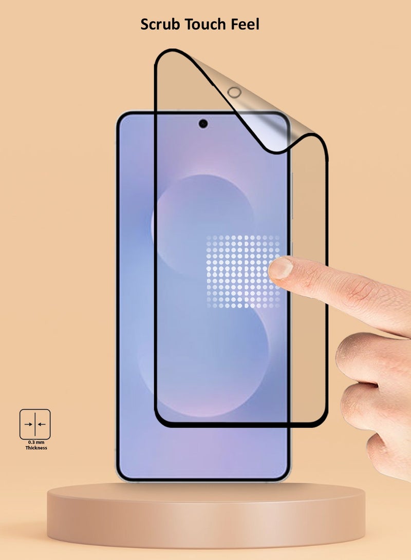 Techie 2 Pack 9D Matte Ceramic Screen Protector Film for Samsung Galaxy S25 Edge – Smooth Feel Anti Fingerprint Bubble Free Easy Installation - Image 3