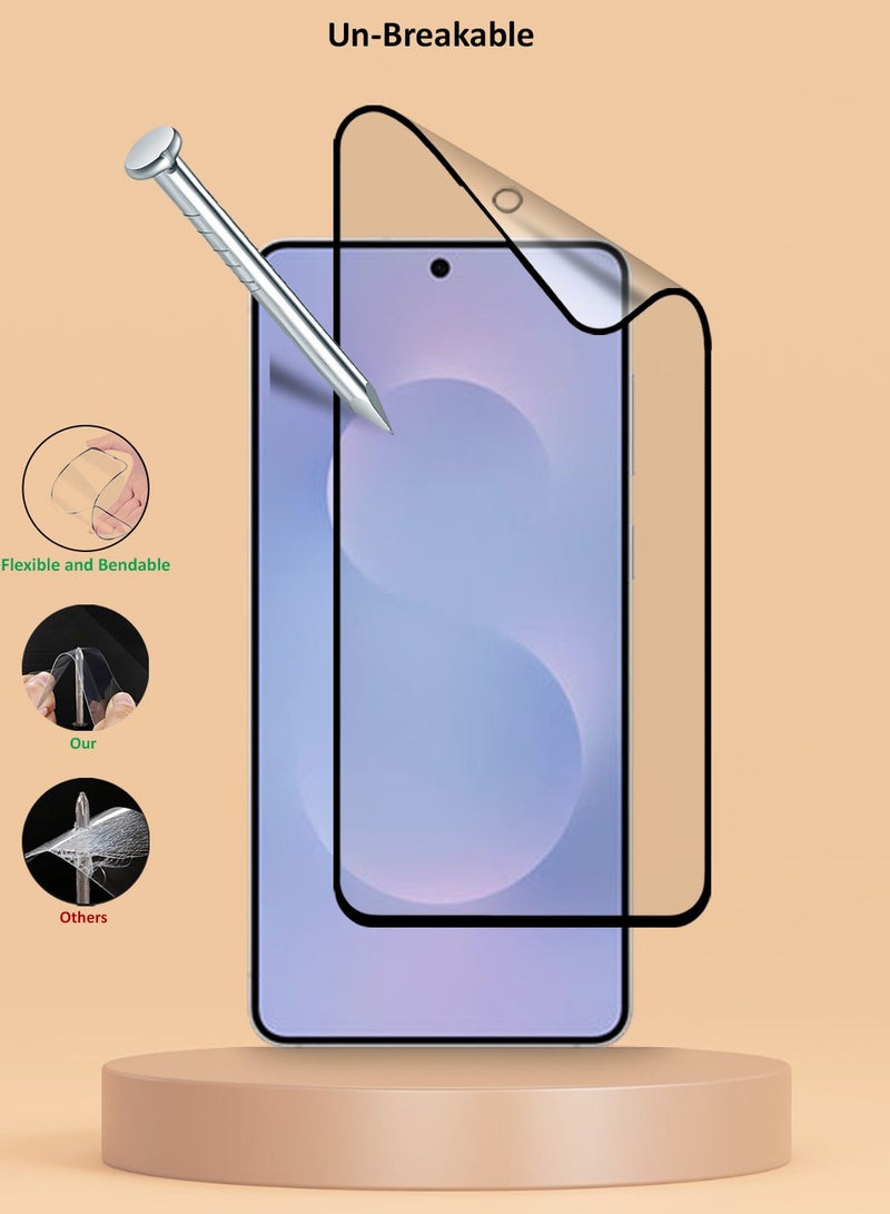 Techie 2 Pack 9D Matte Ceramic Screen Protector Film for Samsung Galaxy S25 Edge – Smooth Feel Anti Fingerprint Bubble Free Easy Installation - Image 5