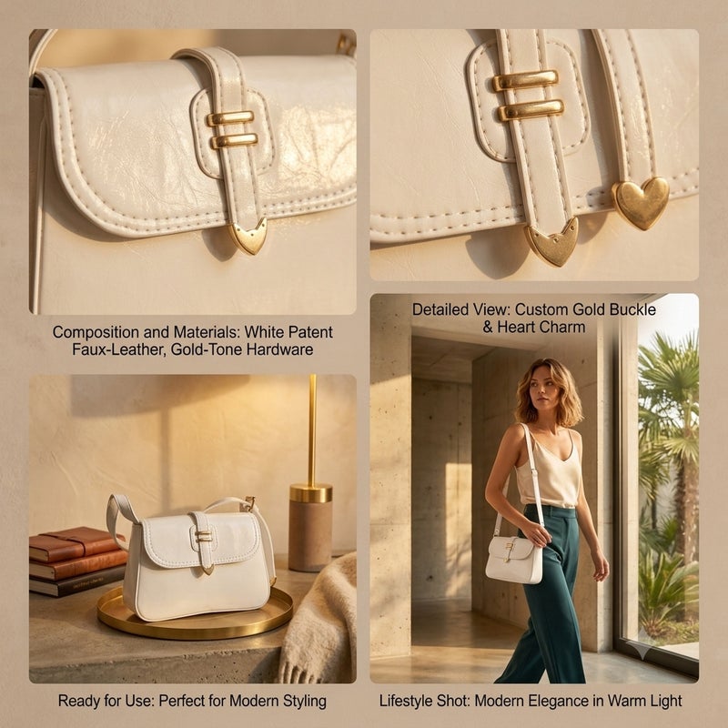 KANAZ-Women's Crossbody Bag with Classic Elegant Design - Image 2