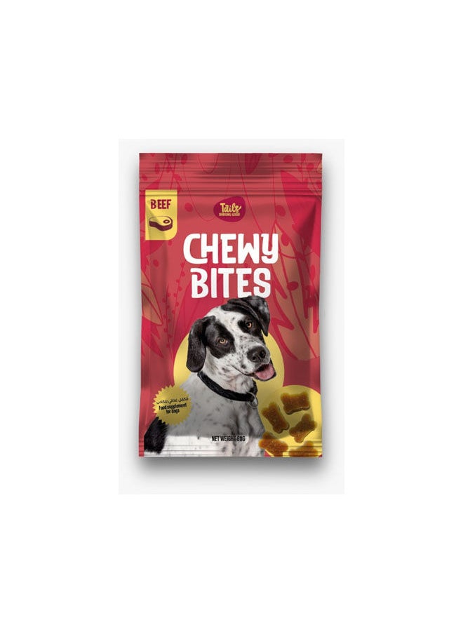 Tails Dogs chewy Bites 80 gm- Beef 