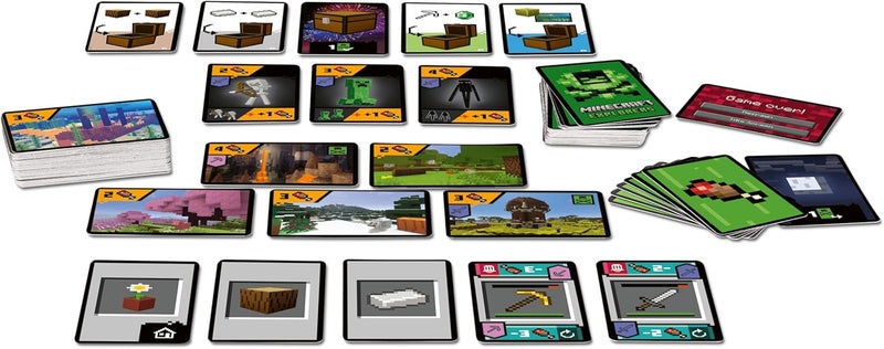 رافنسبورغر Ravensburger 21580 مستكشفو ماينكرافت - لعبة بطاقات تعاونية لـ 1-4 أشخاص من سن 8 سنوات فما فوق: لعبة بطاقات تعاونية - Image 2