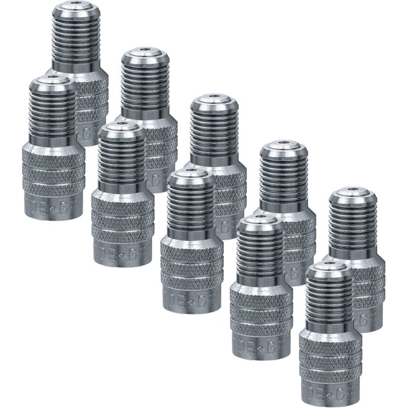 Alligator V2B Inflate Through Valve Stem Cap Gator Auto RV Semi (10 Pack) - Image 1