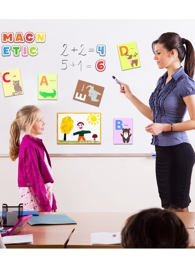 10PCS Adhesive Magnetic Sheets for Letter Size 4.02x5.98,Magnet Sheets with Self-Stick Adhesive for Home/Classroom/Office,Easy Cut DIY Paper Craft Magnet - Image 5