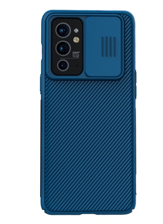 Generic - Protective Case Cover For OnePlus 9RT 5G with Slide Camera Cover Blue - Image 1