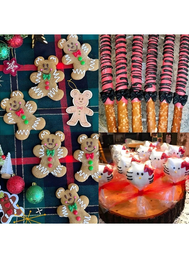 YunKo يونكو W0770 8 قوس صغير قوالب سيليكون فوندان سكر حلوى كعكة بوب قوس حرف قوالب دي آي واي تزيين كعكة - Image 2