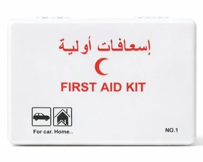 SolidX Compact First Aid Kit for Car, Bus & Home – Emergency Medical Kit with Bandages, Scissors & Essential Supplies – Compact Travel Safety Box - Image 2