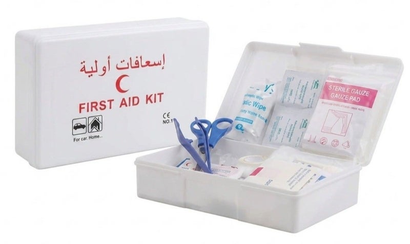 SolidX Compact First Aid Kit for Car, Bus & Home I Emergency Medical Kit I Travel Safety Box - Image 3