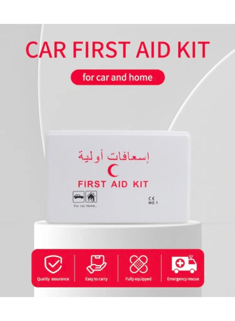 SolidX Compact First Aid Kit for Car, Bus & Home I Emergency Medical Kit I Travel Safety Box - Image 5