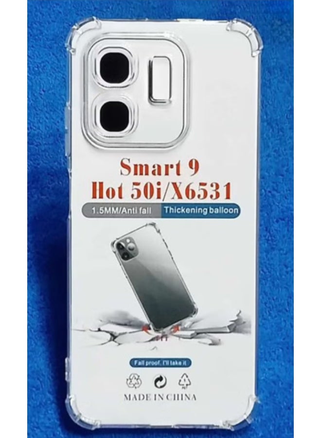Infinix Smart 9 / Hot 50i /X6531 Anti Shock Transperent Case - Image 3