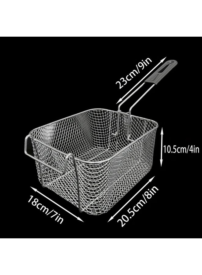 Stainless Steel Mesh Frying Basket Model 81C Durable Home Kitchen Tool - Image 2