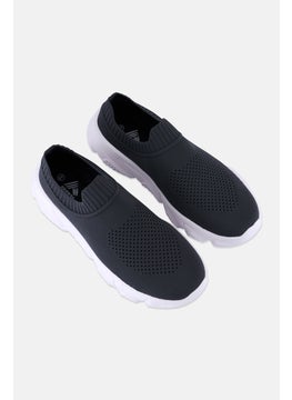 RBX Men Slip On Running Shoes, Dark Grey  - Image 4