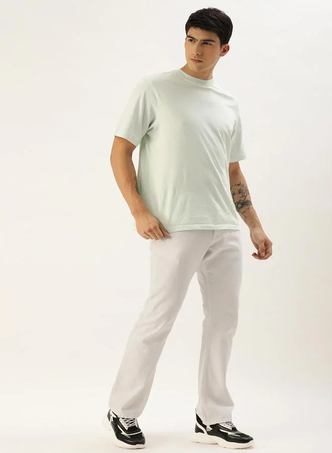 Styli Men Mid Rise Bootcut Jeans By Bene Kleed