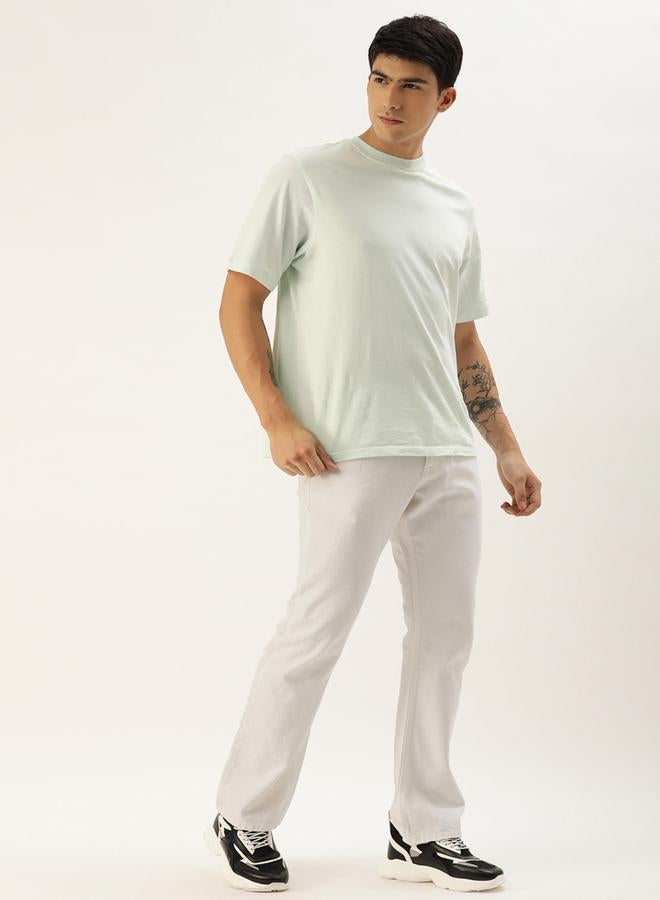 تايك تو جينز رجالي بخصر متوسط بقصة بوت كت من بين كلييد - Image 4