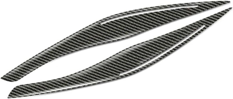 DEMULAX Carbon Fiber Headlight Eyelid Covers for BMW E90 E91 - Image 1