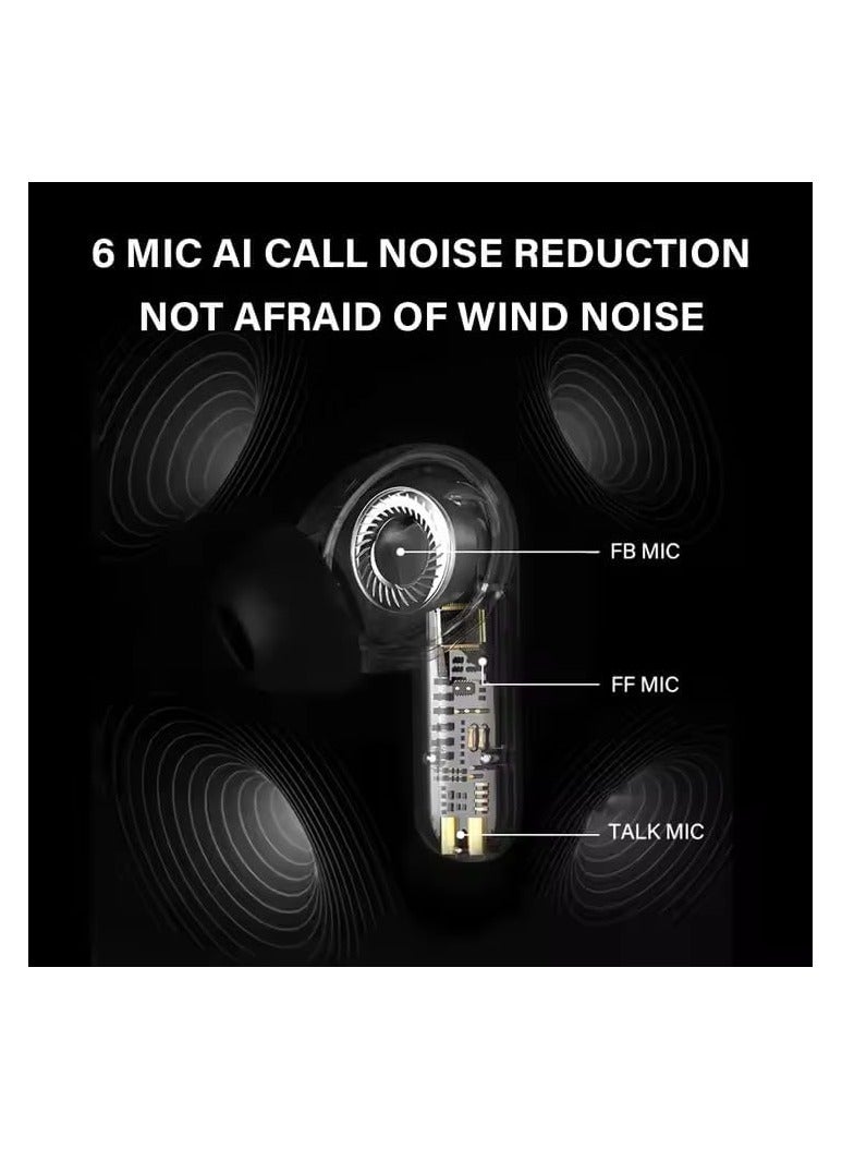 AI Language Translator Earbuds - Real Time translation in 144 languages - Two Way Instant Translator Device - Ideal for Travel & Business - Black - Image 3