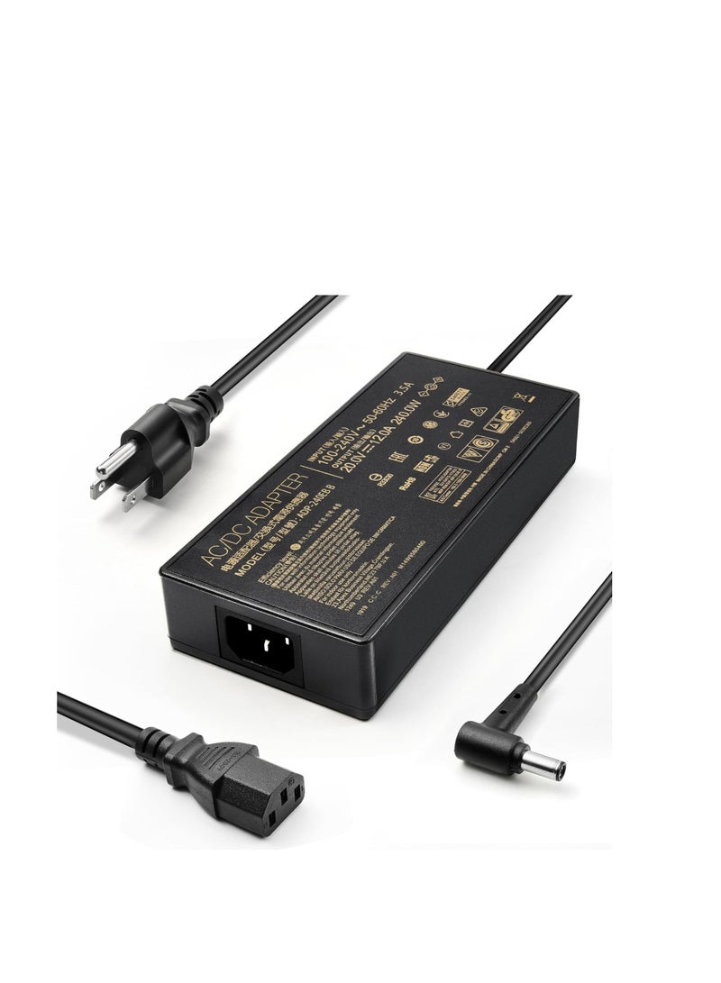 Terabyte 20V/9A 180W 4.5*3.0 PIN Laptop Adapter Charger For , Black - Image 1