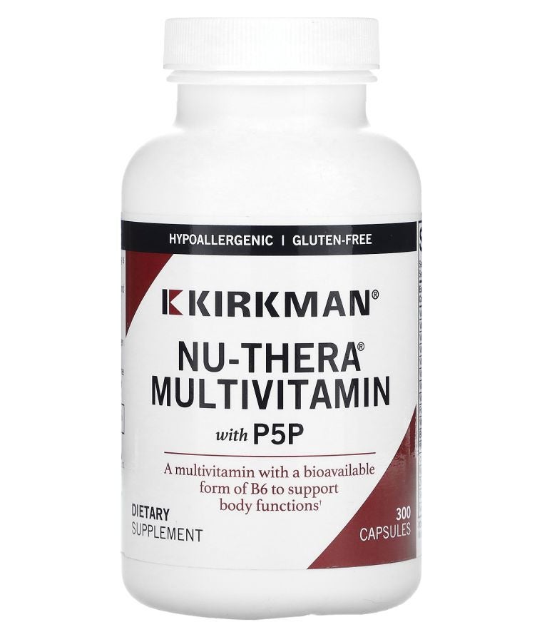 Kirkman Labs Nu-Thera Multivitamin with P5P 300 Capsules