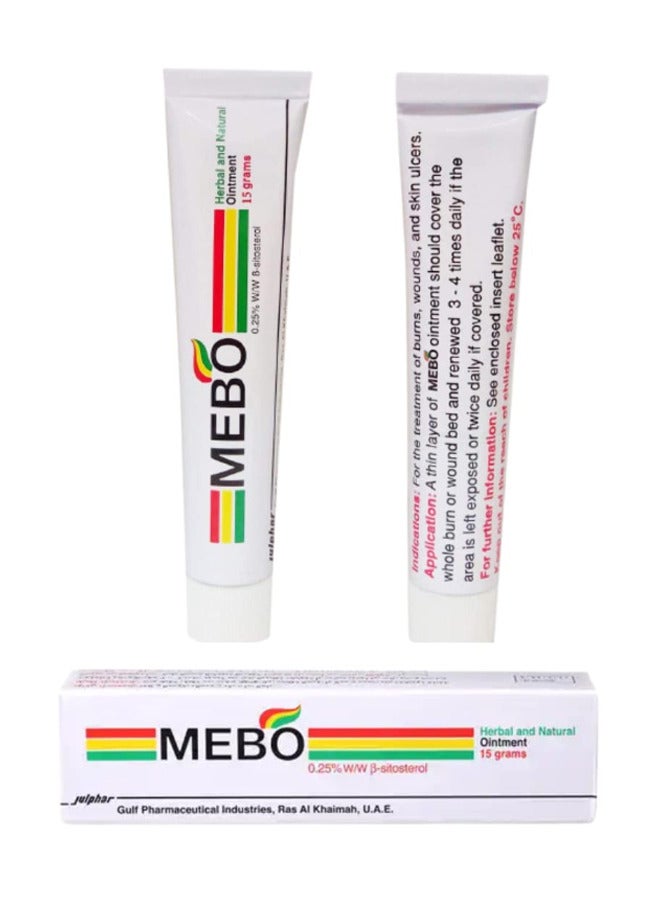 Julphar Mebo Herbal And Natural 0.25% Ointment 15g