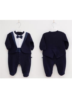 Jumpsuit Tuxedo Navy Blue