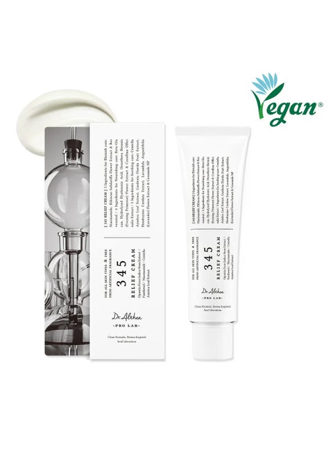 Dr.Althea 345 Relief Cream | Daily Face Moisturizer | Blemish Relief Care | Soothing Recovery & Moisture with Niacinamide, Panthenol | Korean Vegan Skin Care for All Skin Types | 1.7 Fl Oz (Pack of 1)