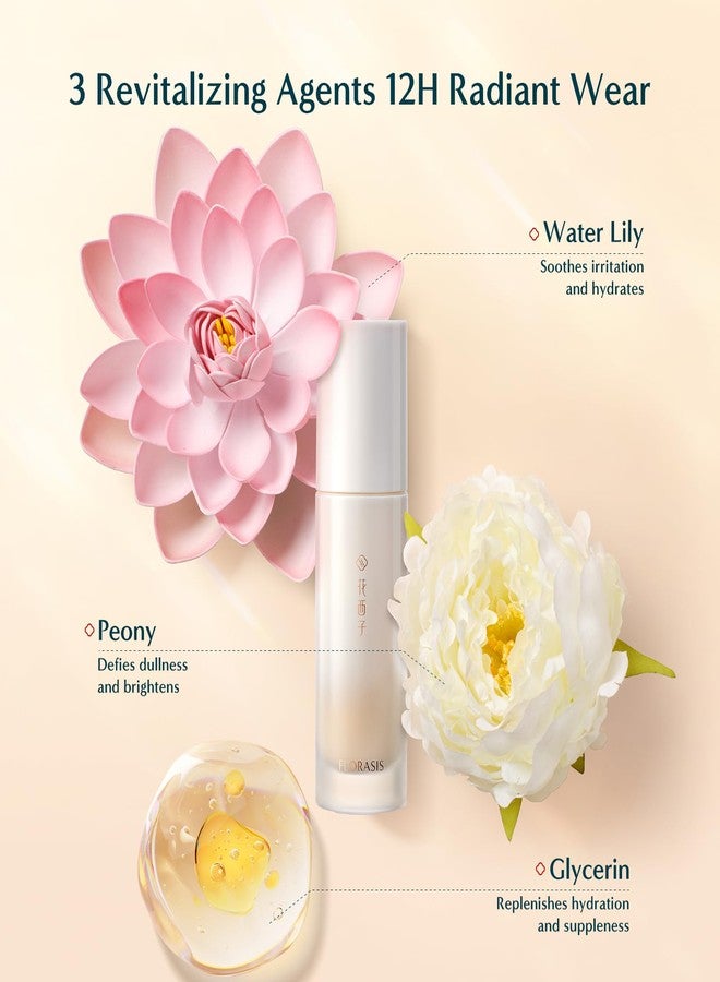FLORASIS Serum Touch Perfecting Longwear Foundation Matte Finish Face Makeup for Women (W60 Ocher) - Image 3