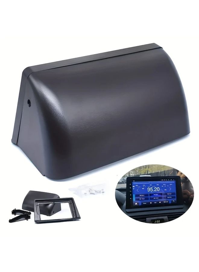 Black Car Radio Dashboard With Navigation Panel Easy Installation Accessories - Image 3