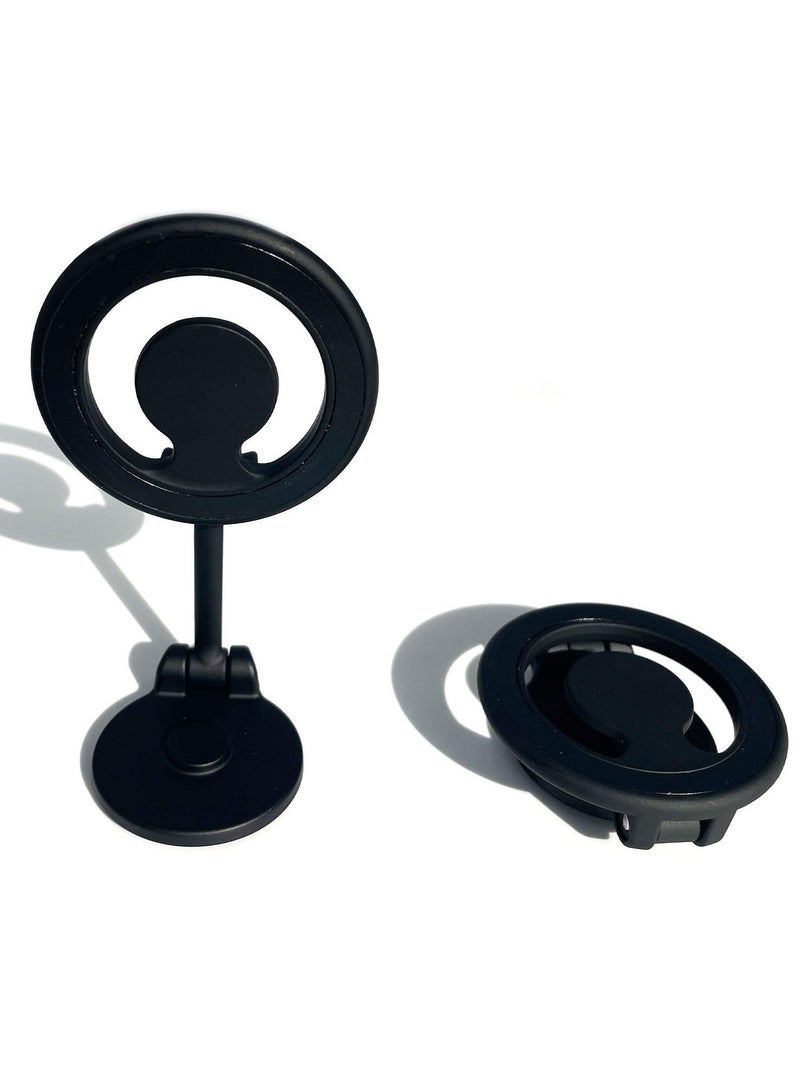 Car Mount Foldable Strong Magnetic Phone Holders for Your Car Metal Car Phone Mount with Swan Neck Design Carmount - Image 4