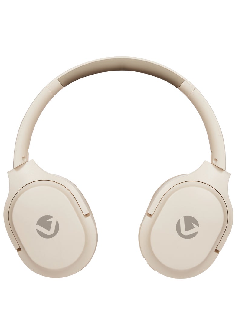 Volkano Pebble Series Bluetooth Wireless Head Phones with FM Radio, Extendable, Hands - Free Calling, AUX Input, SD Card Reader - Beige, 1 Year Warranty - pzsku/Z175D823350A01BFBE91FZ/45/_/1727178837/ac1cb7f2-1e0b-41e1-b682-836b072b593d