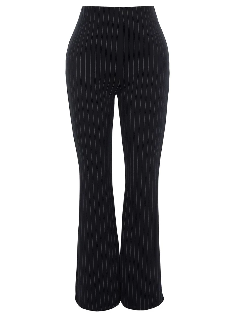 Trendyol Curve High Waist Striped Pants