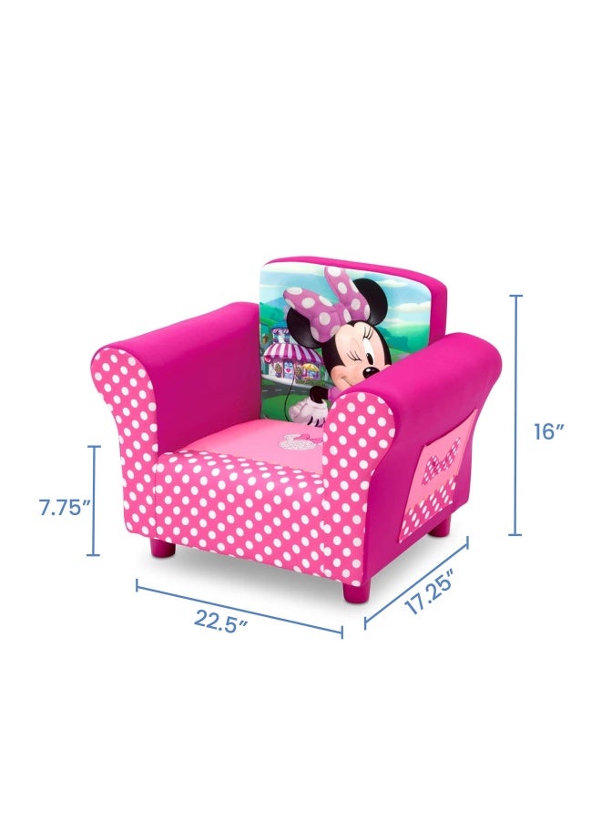 Delta CHILDREN كرسي مبطن من دلتا تشيلدرن ديزني ميني ماوس - Image 2