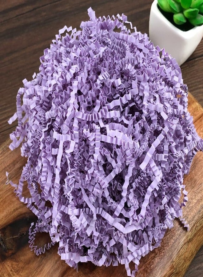 Ankelesz Easter Shred Paper Filler 50g Crinkle Cut Paper for Wrapping & Filling Gift Basket Gift Boxes (Purple) - Image 4