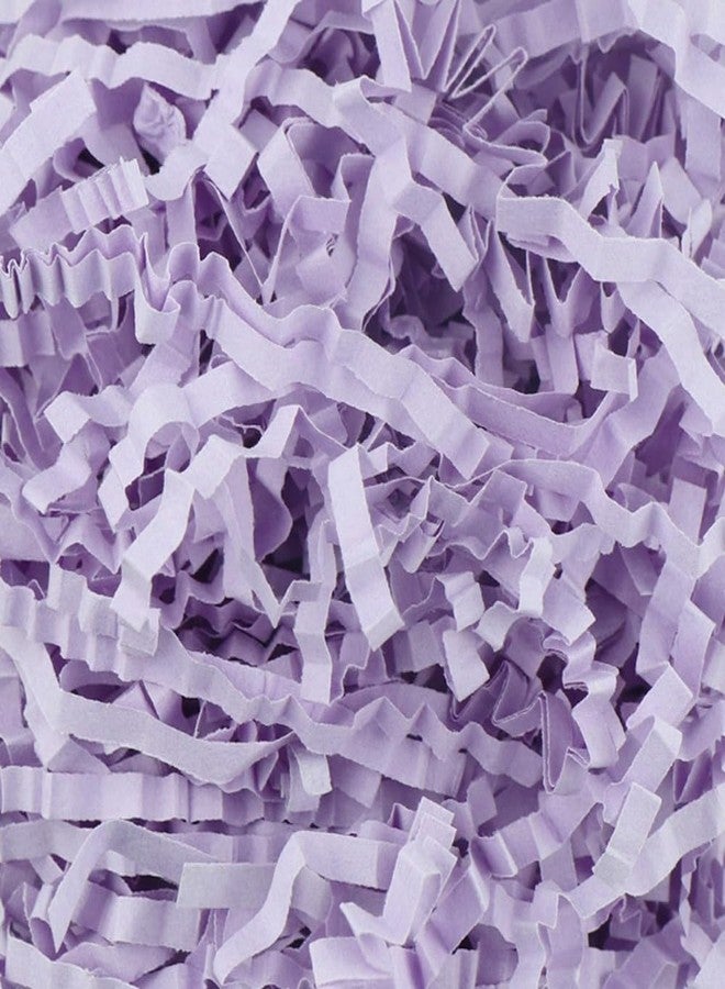 Ankelesz Easter Shred Paper Filler 50g Crinkle Cut Paper for Wrapping & Filling Gift Basket Gift Boxes (Purple) - Image 1