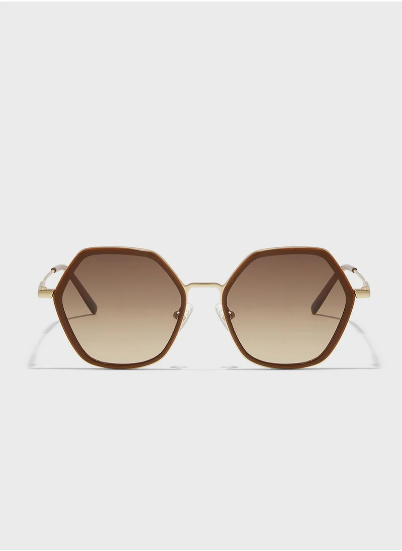 30 سندايز Equinox Pentagon Sunglasses