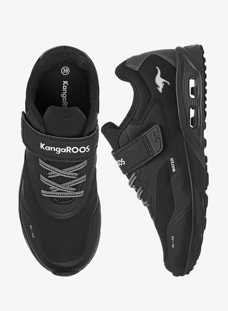 Women's Logo Print Sports Shoes with Hook and Loop Closure