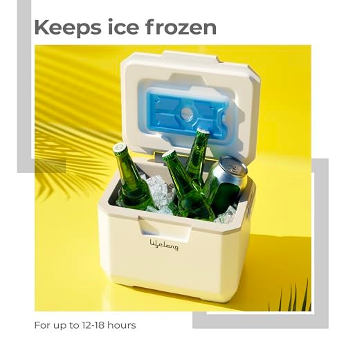 Lifelong 6L Insulated Chiller Ice Box | Standard Size Cooler for Travel, Parties, Bar, Medical Use | Keeps Ice Cubes & Drinks Cold for 12–18 Hours | PU Foam Insulated, BPA-Free - Image 4