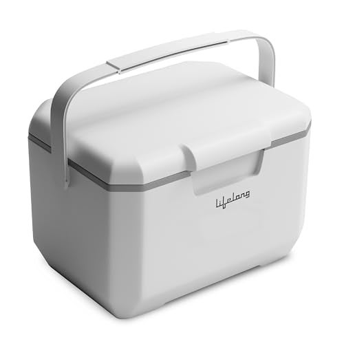 Lifelong 6L Insulated Chiller Ice Box | Standard Size Cooler for Travel, Parties, Bar, Medical Use | Keeps Ice Cubes & Drinks Cold for 12–18 Hours | PU Foam Insulated, BPA-Free - Image 1
