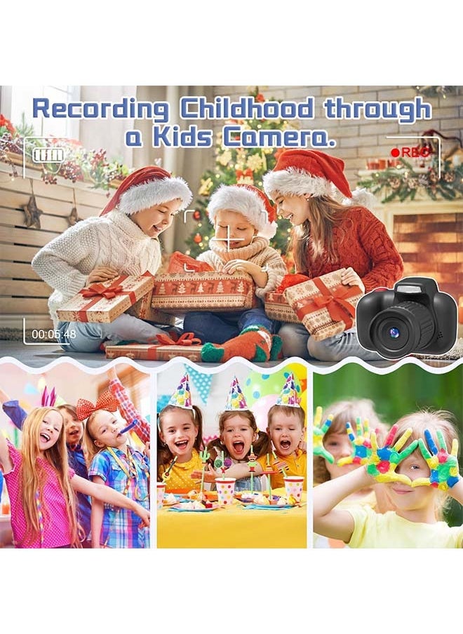 L&E Kids Camera,Best Birthday Festival Toys Gifts for Age 3 4 5 6 7 8 9 10 11 12 Year Old,Digital Camera for Kids with Video,Toy Camera Toddler Camera for Girls with 64GB Card  - Image 4