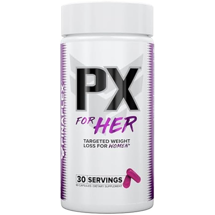 FINAFLEX PX for HER - 60 Capsules - Improves Thermogenic Metabolism with Caffeine, Ashwagandha & DIM - 30 Servings - Image 1