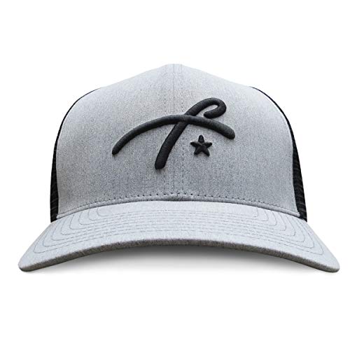 Grace Folly Trucker Hat for Men or Women- Many Cool Designs (Grey with GF Logo) - Image 4