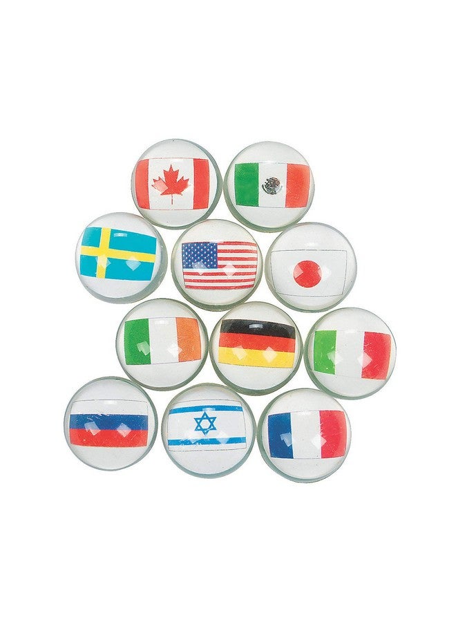 Fun Express - Around The World Bouncing Balls - Toys - Balls - Bouncing Balls - VBS Vacation Bible School Supplies/Decor - 12 Pieces - Image 1