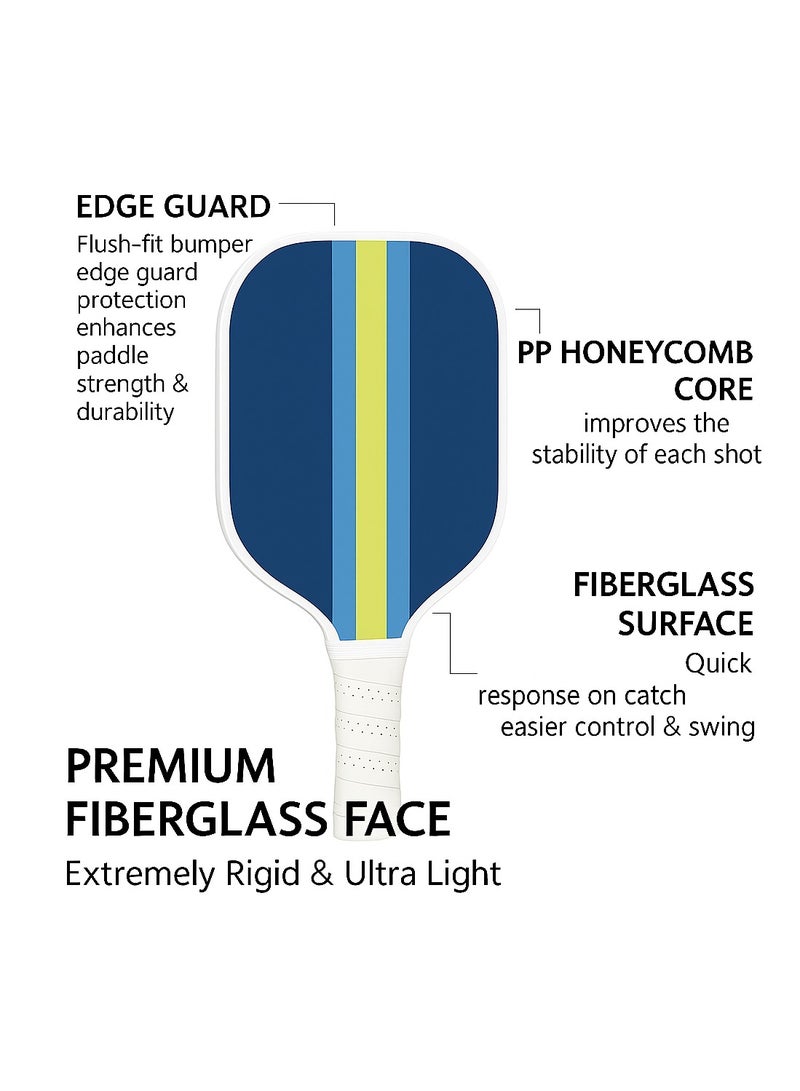 diu toyz Premium Pickleball Racket Blue - Image 3