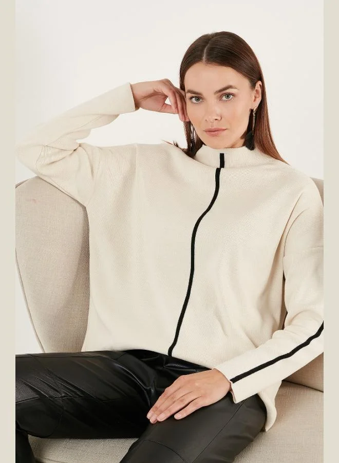 Lela Lela Turtleneck Soft Acrylic Sweater Women's SWEATER 4614815