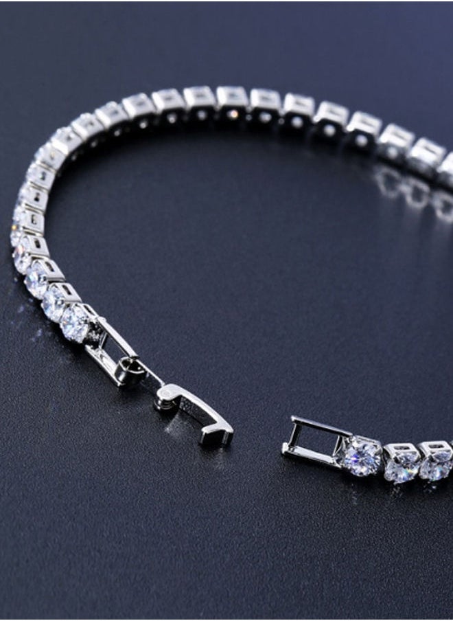 Cubic Zirconia Iced Out Chain Tennis Bracelet - pzsku/Z175E1BD59F61313D050EZ/45/_/1687922138/d0e194d3-f96a-4dff-af01-fd2d779d4e53