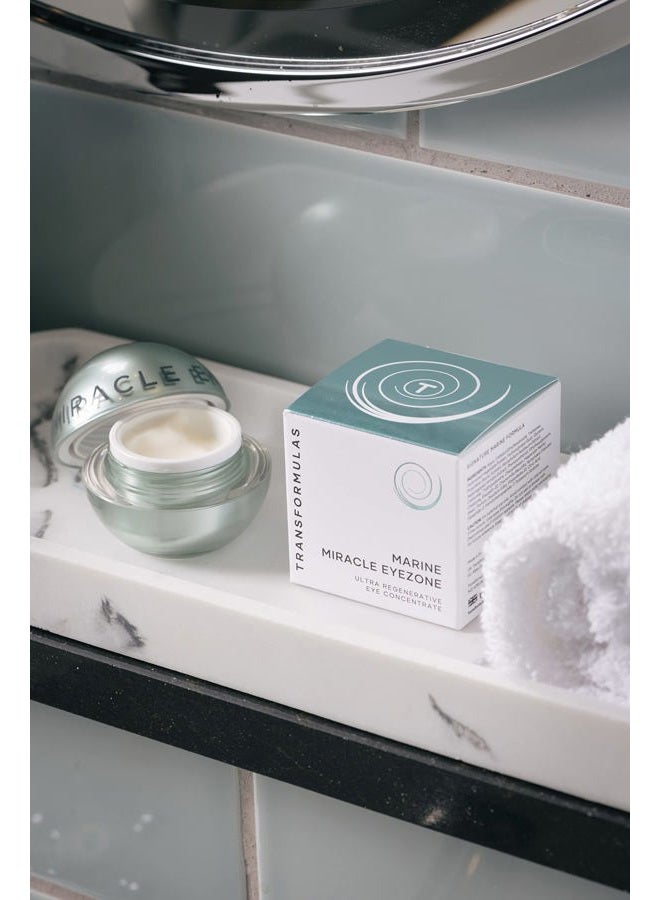 Transformulas Marine Miracle EyeZone Advanced Eye Concentrate, Lightweight Cream, Minimises Wrinkels, Smoothens Skin 11.4ml - Image 3